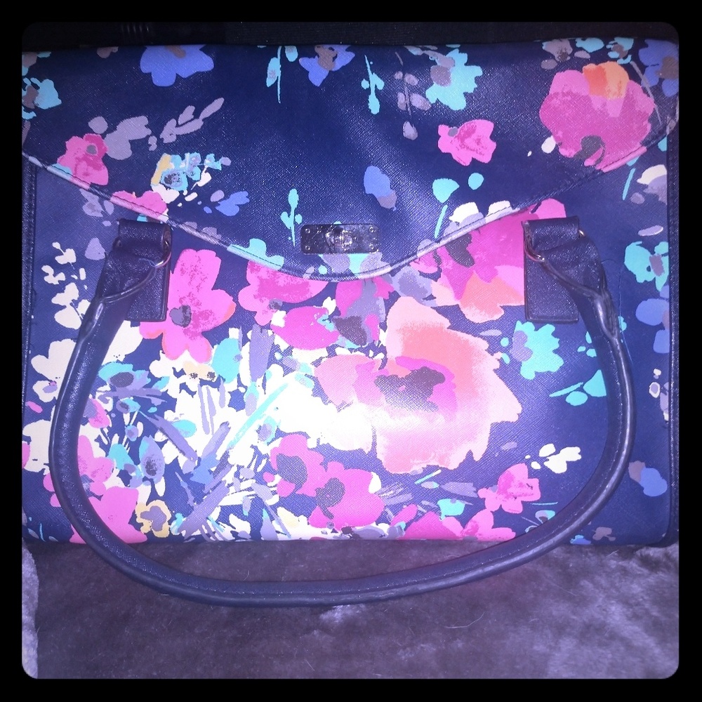 Spring/summer floral handbag